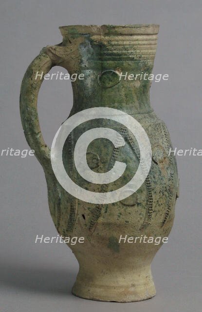 Jug, French, late 1200s-early 1300s. Creator: Unknown.