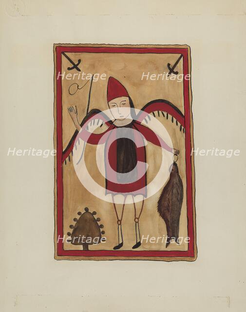 Retabla, c. 1936. Creator: Mirabal, Alfonso.