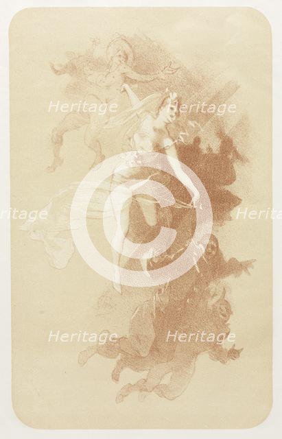 The Dance, 1893. Creator: Jules Chéret (French, 1836-1932); L'Estampe Originale, Album IV.