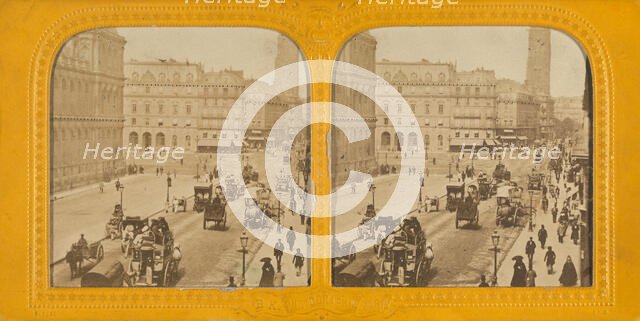 Rue de Rivoli, Paris, 1860s. Creator: Adolphe Block.