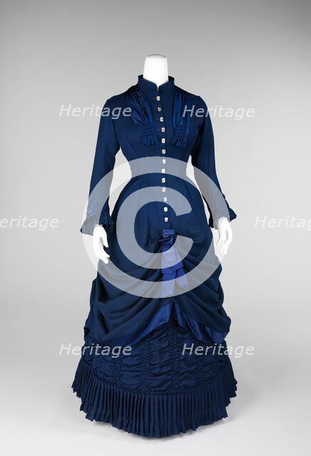 Dress, American, 1881. Creator: Unknown.