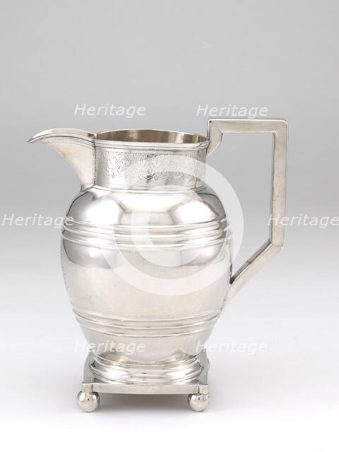 Water Pitcher, 1798/1818. Creator: Joel Sayre.