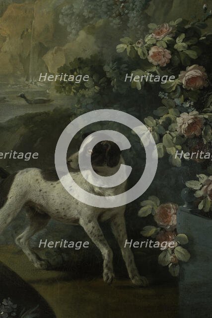 Paysage au chien, between 1765 and 1770. Creator: Jean Baptiste Marie Huet.