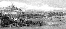 The Devonshire Park Lawn Tennis Ground, Eastbourne, 1881. Creator: Unknown.