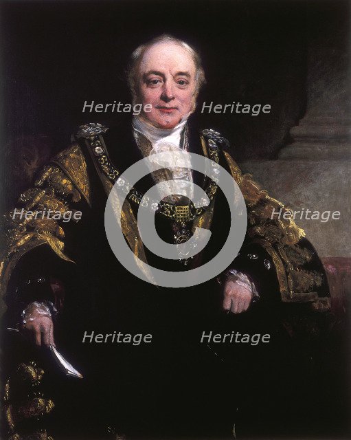 Sir John Musgrave. 1852. Artist: John Preston Knight