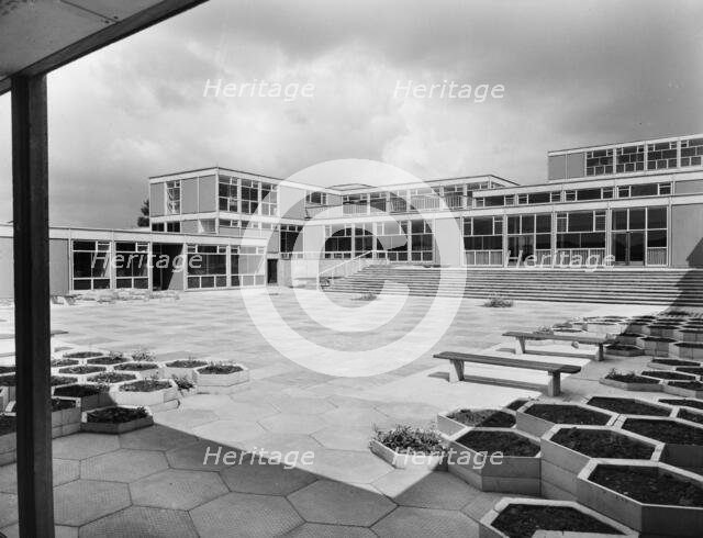 County High School, Gedling Road, Arnold, Gedling, Nottinghamshire, 29/07/1959. Creator: John Laing plc.