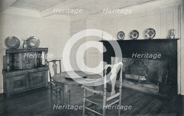 'Dining Room, circa 1800, from the Shenk House, Long Island', 1930. Artist: Unknown.