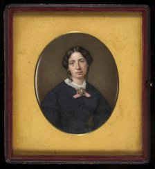 Mrs. Henry B. Bounetheau (Julia Clarkson Du Pré), ca. 1850. Creator: Henry Brintnell Bounetheau.