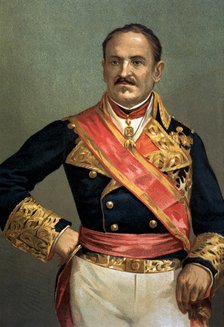 Joaquín Baldomero Fernandez Alvarez Espartero named Baldomero Espartero (1793-1879), Spanish mili…