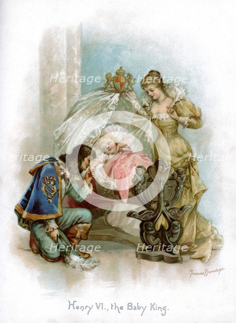 'Henry VI, the Baby King', 1897.Artist: Frances Brundage