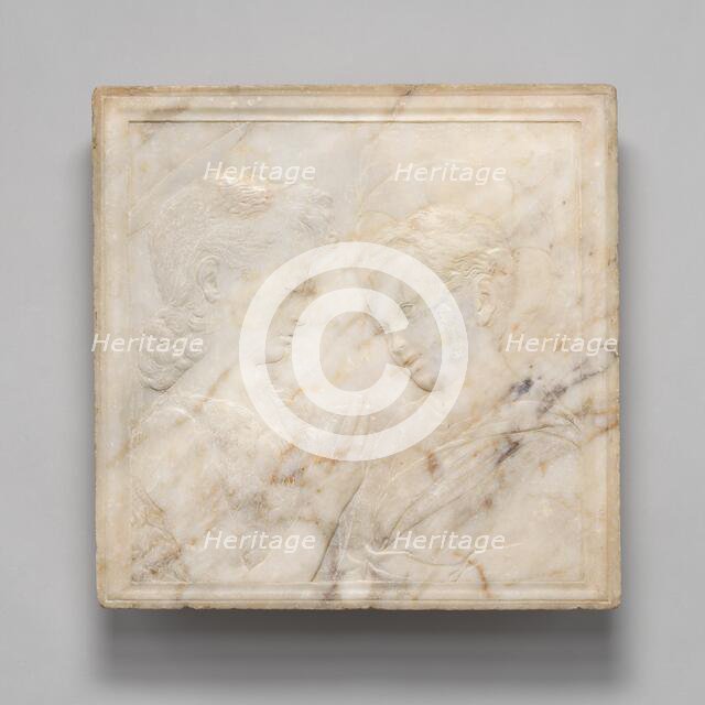 Christ with Saint John the Baptist as Children, probably 1855/1860. Creator: Unknown.