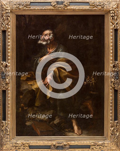 Saint Peter Repentant, c1657. Creator: Juan de Valdés Leal.