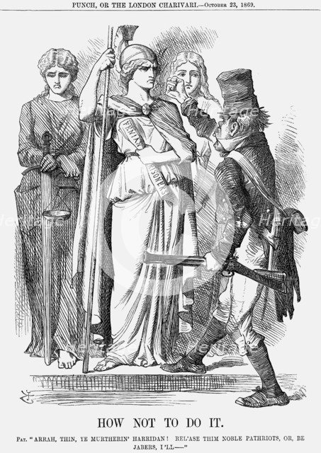 'How Not To Do It', 1869. Artist: Joseph Swain