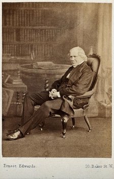 William Whewell. Creator: Ernest Edwards.