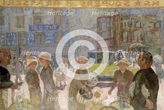 Place de Clichy, 1912. Artist: Bonnard, Pierre (1867-1947)