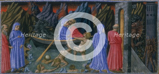 Dante and Vergillius, c1300-c1321. Creator: Unknown.