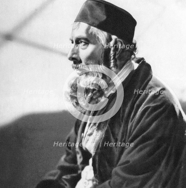 George Arliss, British actor, 1934-1935. Artist: Unknown