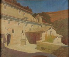 Eremo delle Carceri, Assisi, 1898. Creator: Dulac, Charles-Marie (1865-1898).