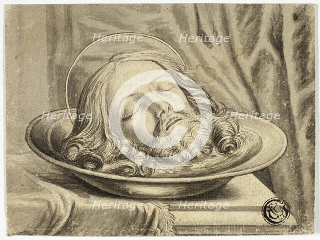 John the Baptist's Head on Charger, n.d. Creator: Samuel Shelley.