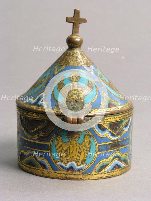 Pyx, French, ca. 1225-50. Creator: Unknown.