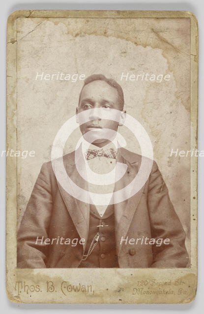 Photographic print of Joseph Phillipps, early 20th century. Creator: Thomas B. Cowan.