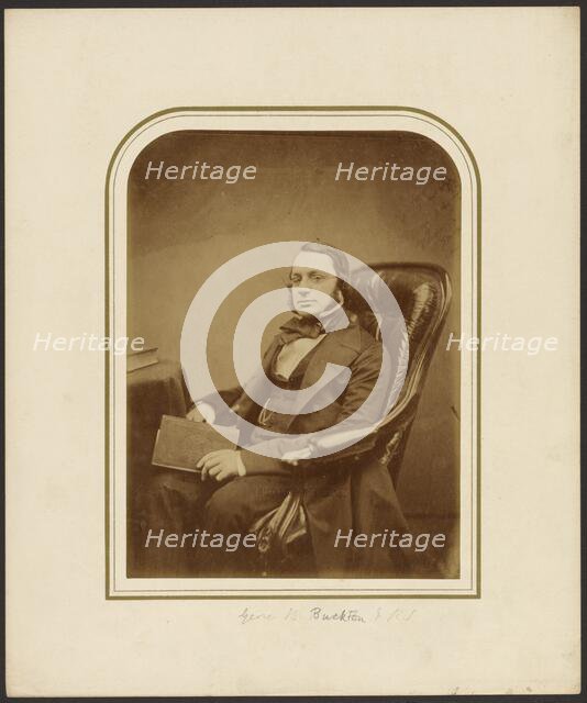 George Bowdler Buckton F.R.S., 1855-1859. Creator: Maull & Polyblank.