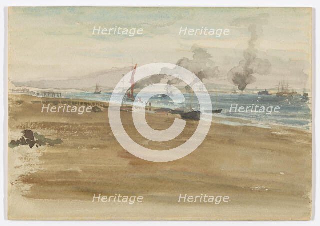 The Mouth of the River, 1881-1883. Creator: James Abbott McNeill Whistler.