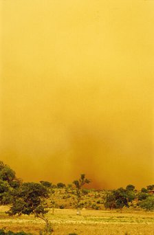 Sandstorm, Mali, 1990. Creator: Amanda Waite.