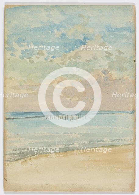 Southend - Sunset, 1882-1884. Creator: James Abbott McNeill Whistler.