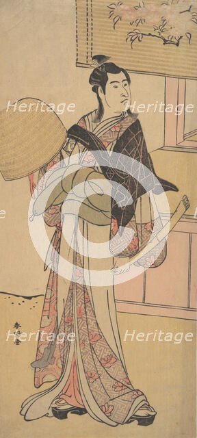 The Third Sawamura Sojuro in the Role of Shirai Gonpachi, 2nd month, 1788. Creator: Katsukawa Shunko.