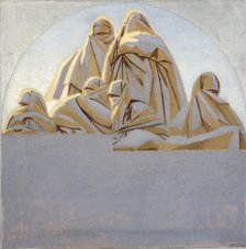 Femmes sur les terrasses, Rabat, c.1918. Creator: Bernard Boutet de Monvel.