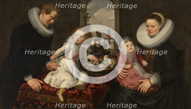 Portrait of a Family, 1599-1601. Creator: Anon.