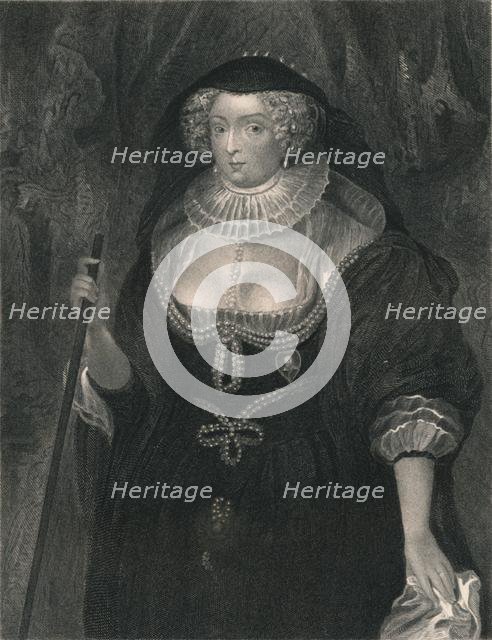 'Frances Howard, Duchess of Richmond', (mid 19th century). Creator: Peter Lightfoot.