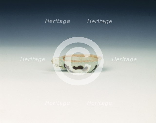 Miniature spouted qingbai bowl, Yuan dynasty, China, 14th century. Artist: Unknown