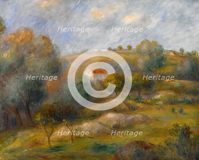 Springtime in Essoyes, about 1900. Creator: Pierre-Auguste Renoir.