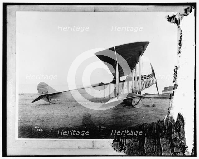 Airplane, between 1910 and 1920. Creator: Harris & Ewing.