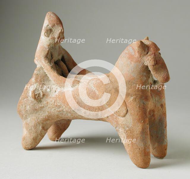 Chariot with Horse and Driver, 1st century BCE-1st century CE. Creator: Unknown.