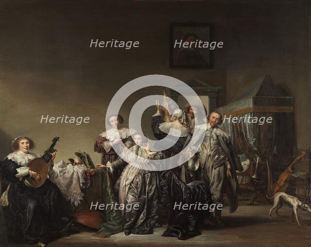 Gallant Company, 1633. Creator: Pieter Codde.