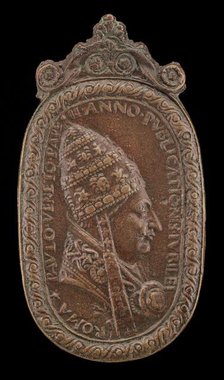 Paul II (Pietro Barbo, 1417-1471), Pope 1464 [obverse], 1470. Creator: Unknown.