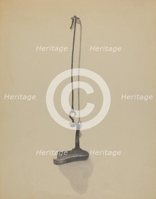 Hanging Lamp, c. 1936. Creator: Anna Aloisi.