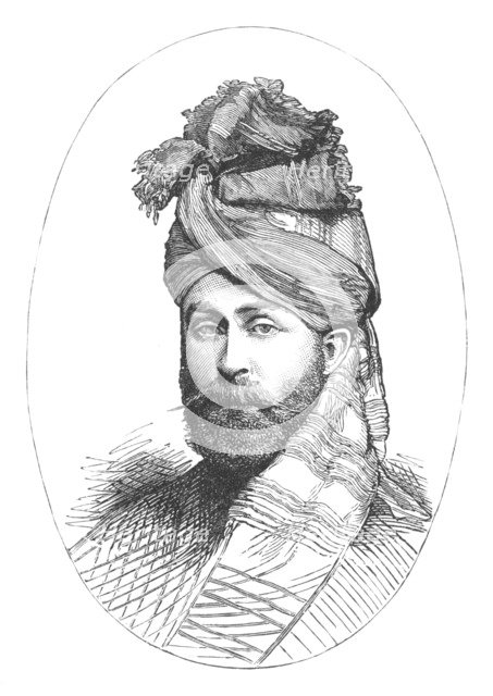 'Major Wigram Battye', c1880. Artist: Unknown.