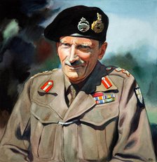 General Sir Bernard Montgomery, between 1939 and 1946. Creators: Central Office of Information, Unknown.