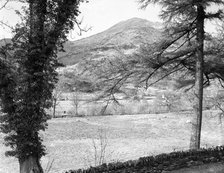 Gwynant Valley showing Y Lliwedd, Caernarvon, Wales, c1955. Creator: Arthur Charles Kirby Ware.