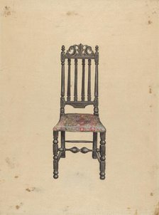 Side Chair, 1936. Creator: Mary Berner.
