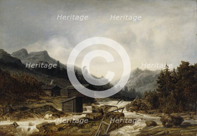 Rekolankoski in Jämsä, 1869. Creator: Johan Knutson.