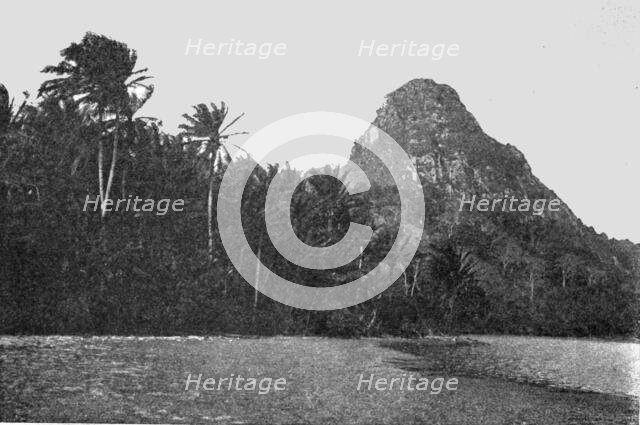 ''Annobon vu du Nord; L'Ouest Africain', 1914. Creator: Unknown.