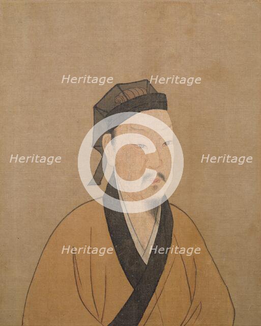 Portrait of a Gentleman, Yuan dynasty (1260-1368) or Ming dynasty (1368-1644). Creator: Unknown.