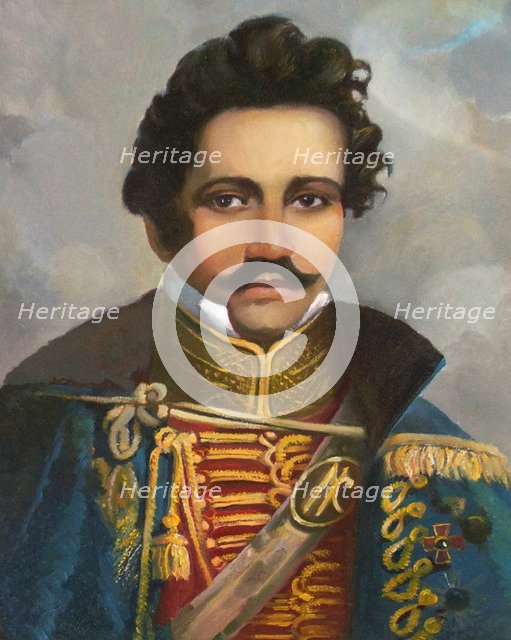 Portrait of Prince Nikolay Borisovich Galitzin (1794-1866). Artist: Anonymous 