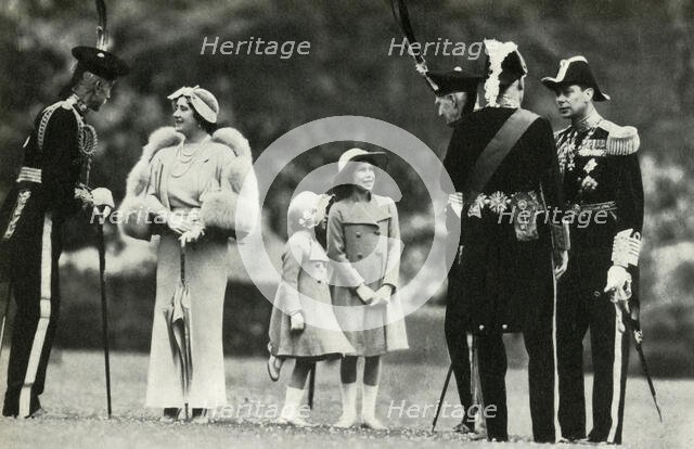 'With the Royal Bodyguard', 1930s, (1947).  Creator: Unknown.