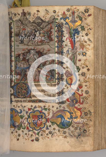 Hours of Charles the Noble, King of Navarre (1361-1425): fol. 101r, Text, c. 1405. Creator: Master of the Brussels Initials and Associates (French).